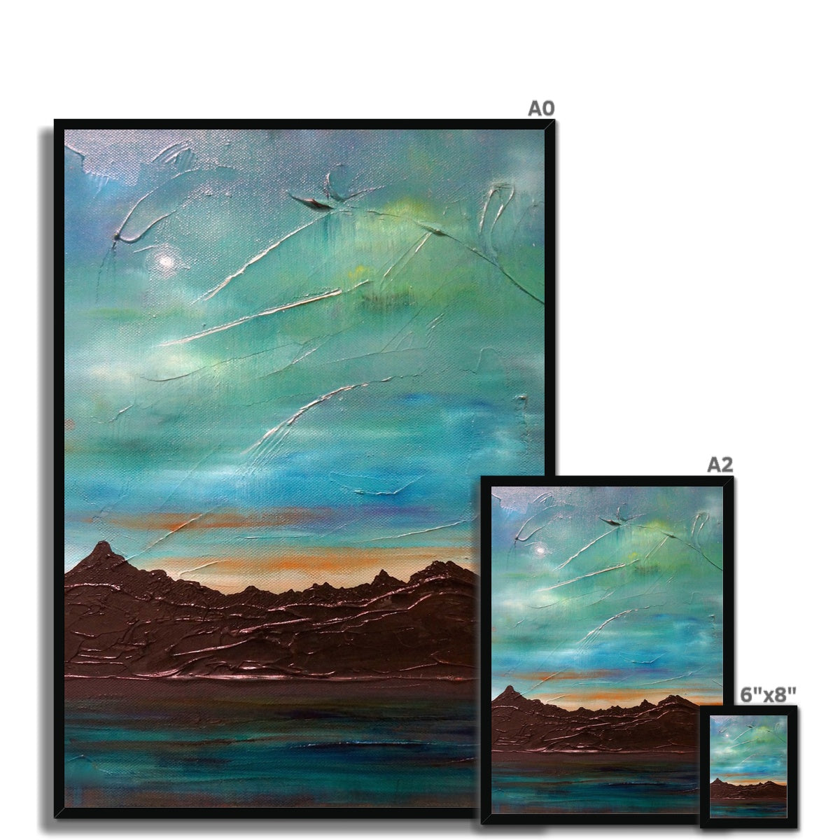 The Cuillin From Elgol Framed Print