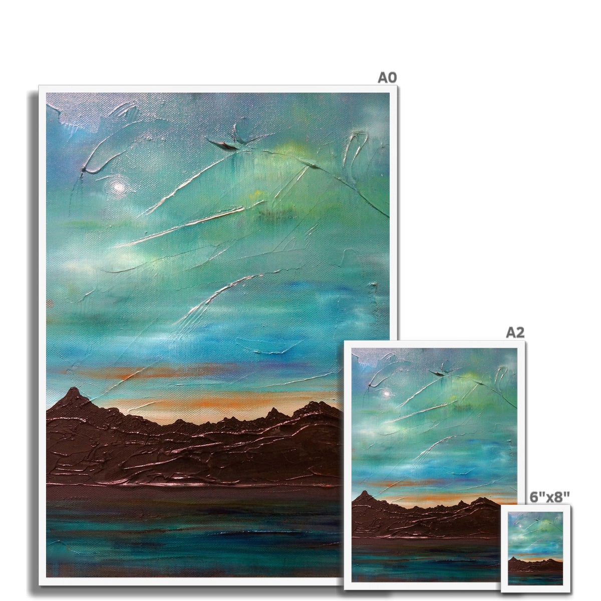 The Cuillin From Elgol Framed Print