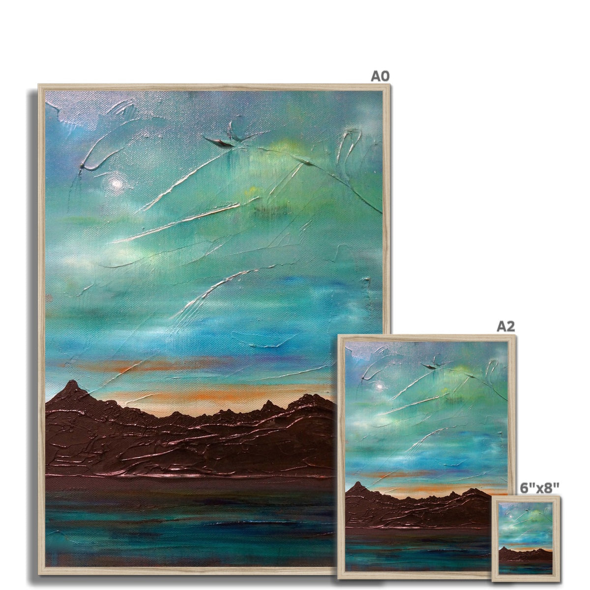 The Cuillin From Elgol Framed Print