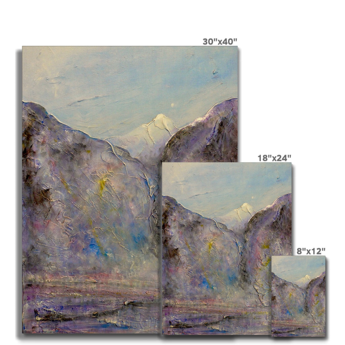The Hidden Valley Glencoe Canvas