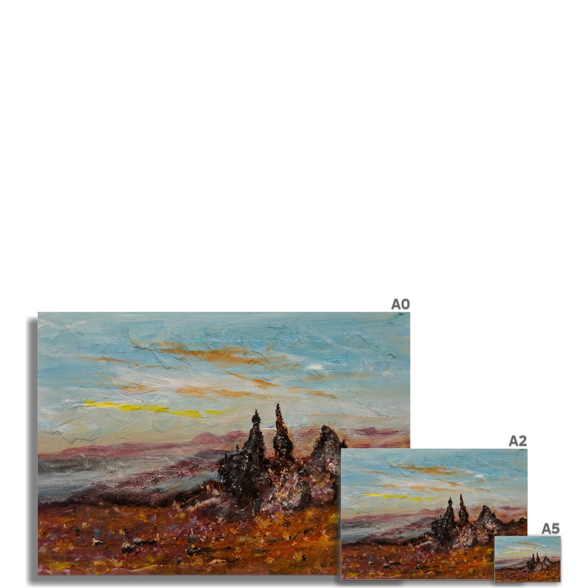 The Old Man Of Storr Fine Art Print