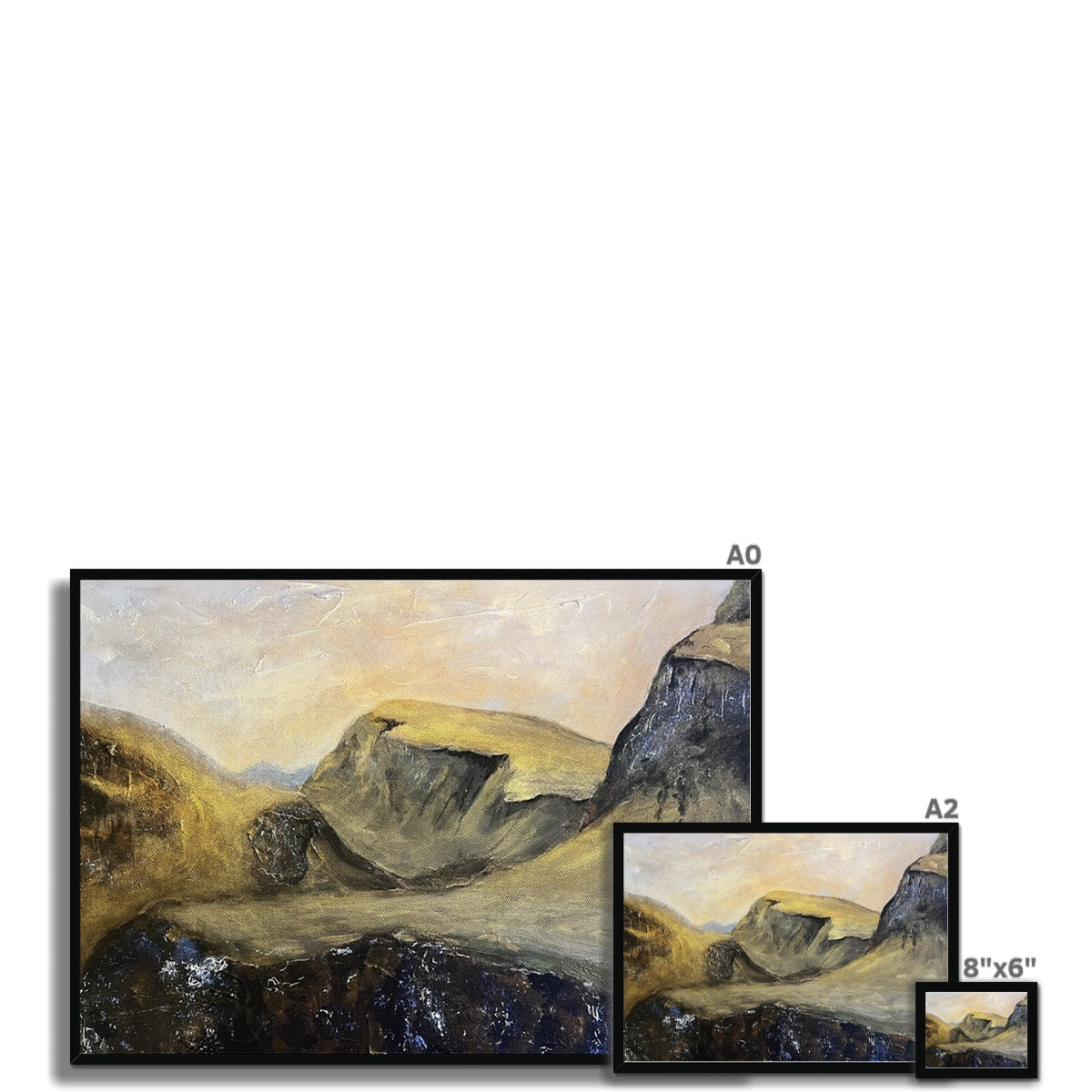 The Quiraing Framed Print
