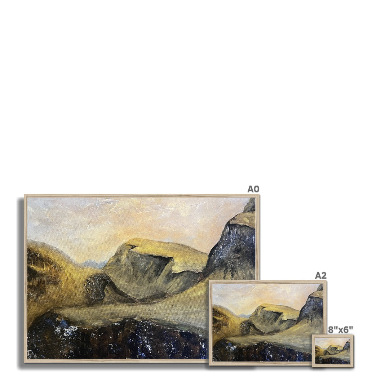 The Quiraing Framed Print