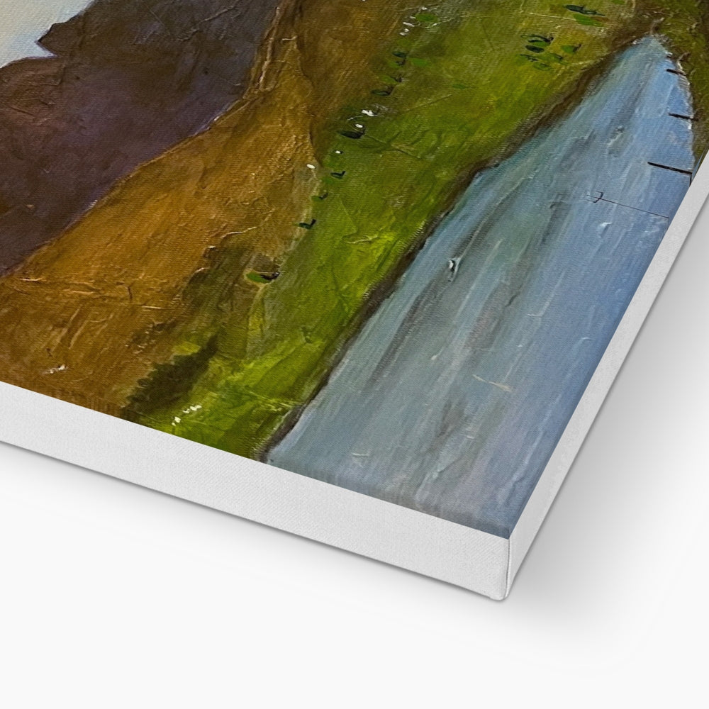 The Road To Carbost Skye Canvas