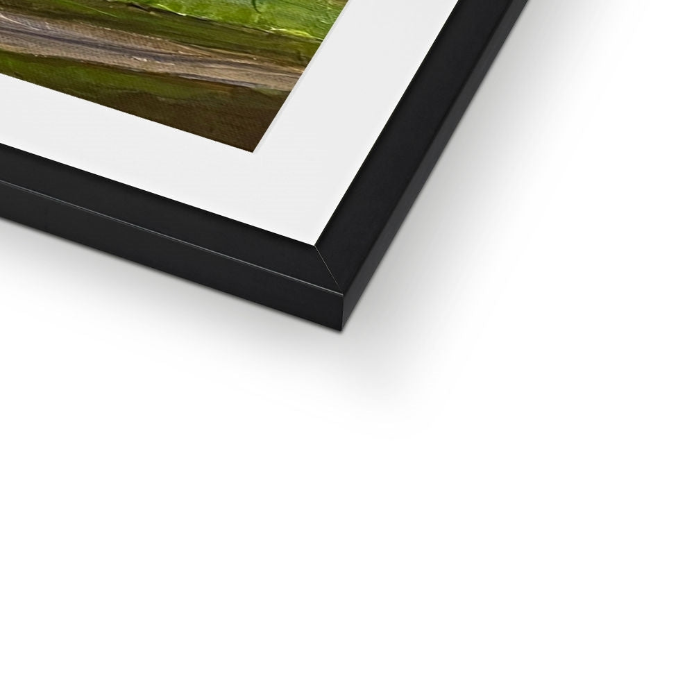 The Road To Carbost Skye Framed & Mounted Print