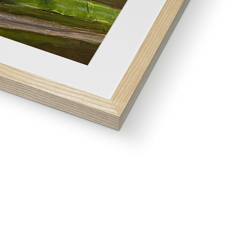 The Road To Carbost Skye Framed & Mounted Print