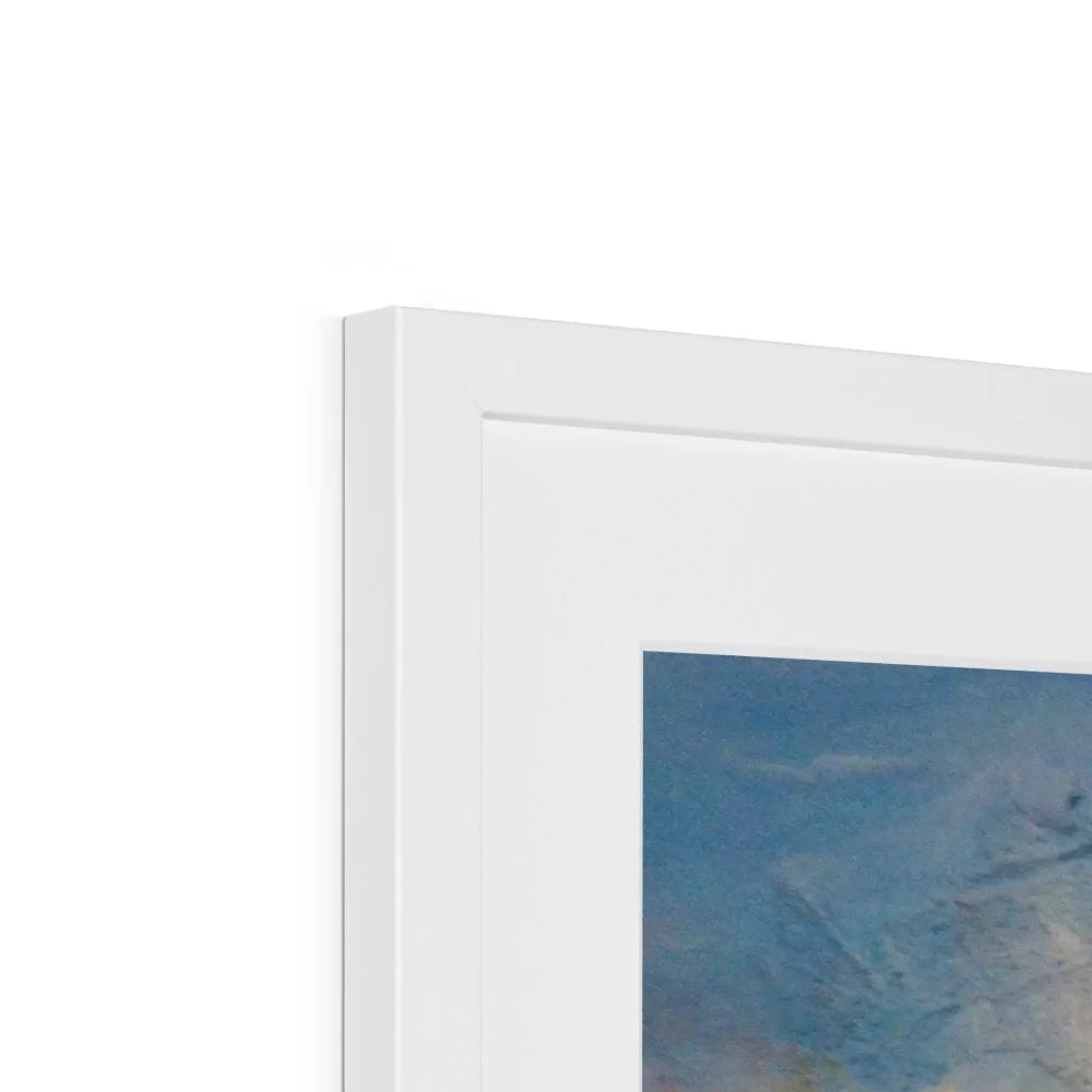 Three Sisters Glencoe Framed & Mounted Print - Art Gallery Scotland Worldwide Shipping Paintings | Prints | Gifts from by Scottish Artist