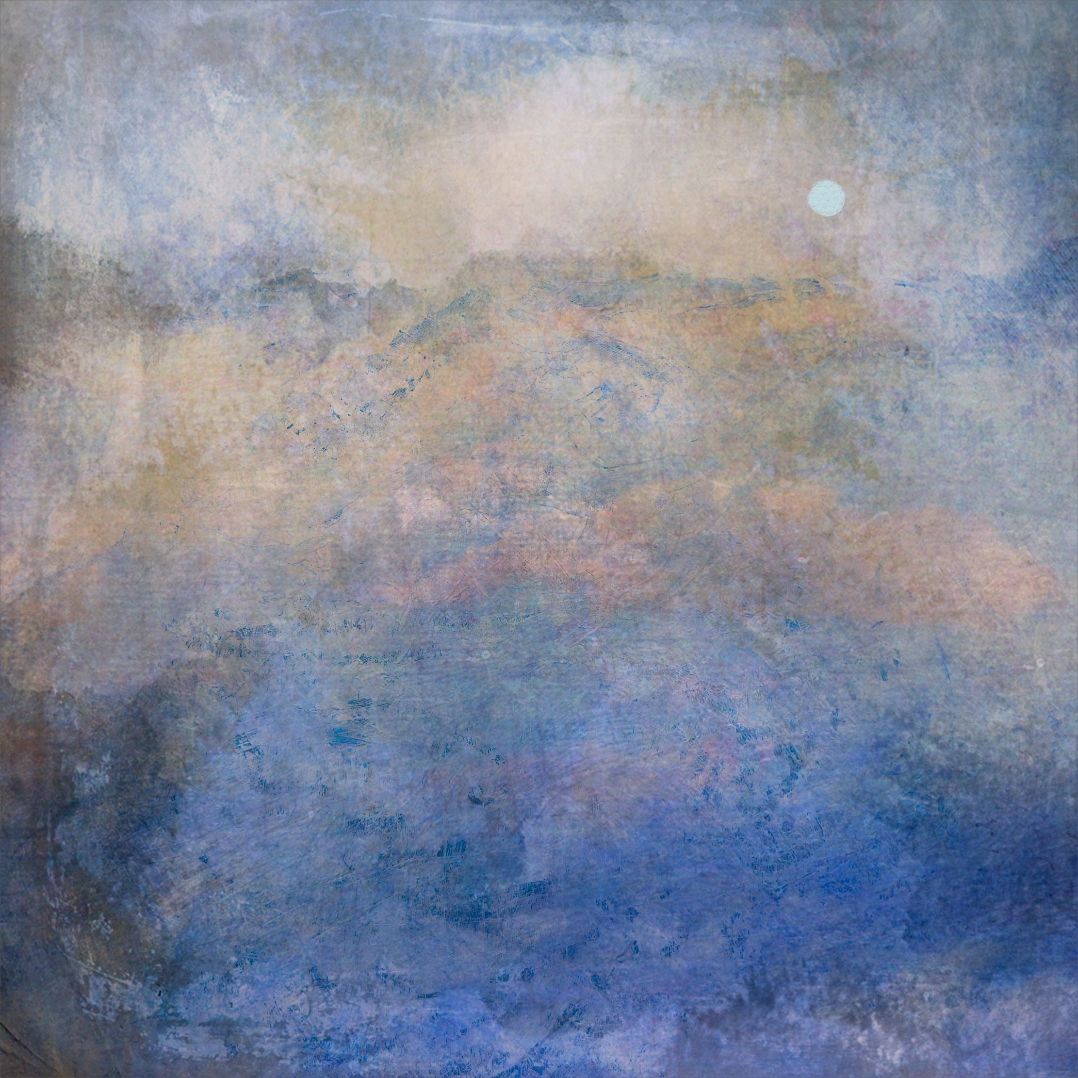 To The Blue Moon 2 Scottish Landscape Painting