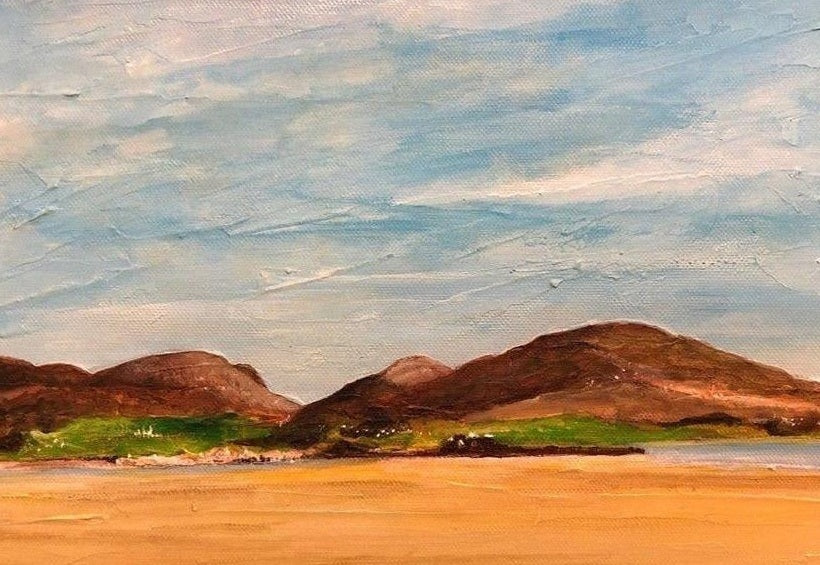 Uig Sands Lewis Scottish Landscape Painting