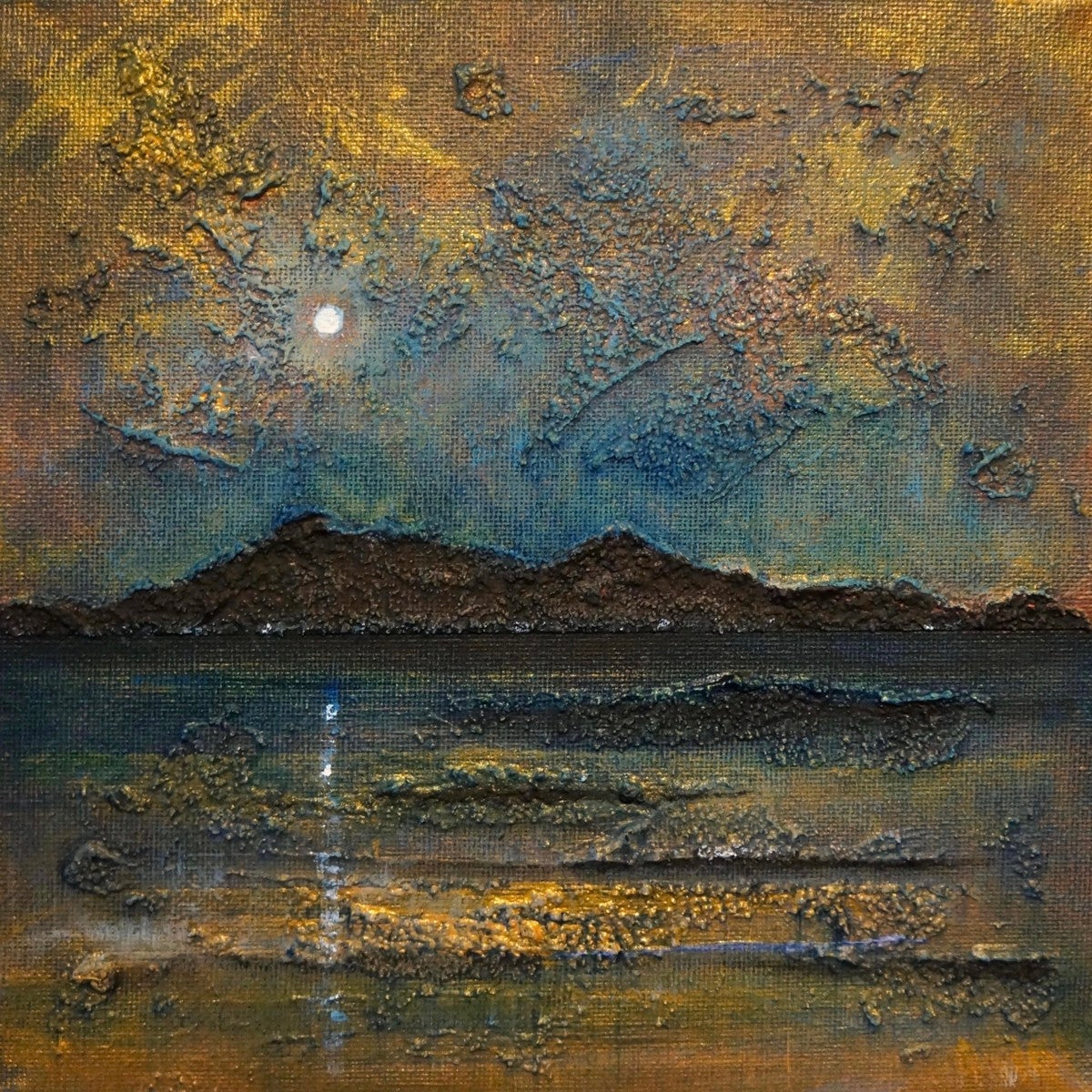 Arran Moonlight Art Gifts From Scotland