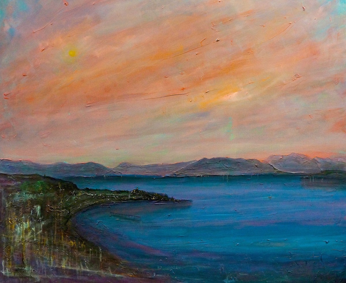 Dusk Over Gourock | Scottish Art Gifts