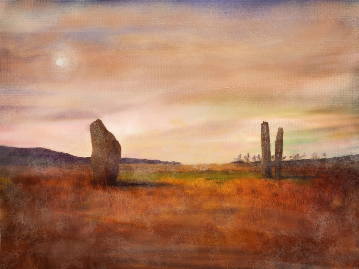 Machrie Moor Arran Art Gifts From Scotland