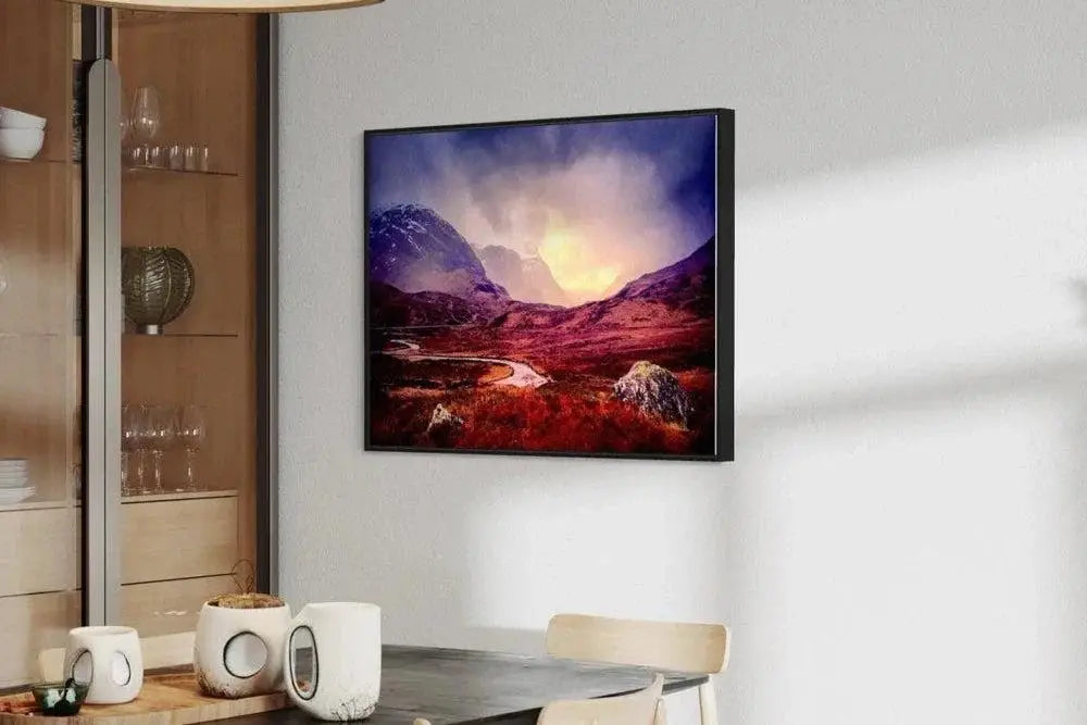 Scottish Art Prints and Glencoe Landscape Paintings by Artist Hunter