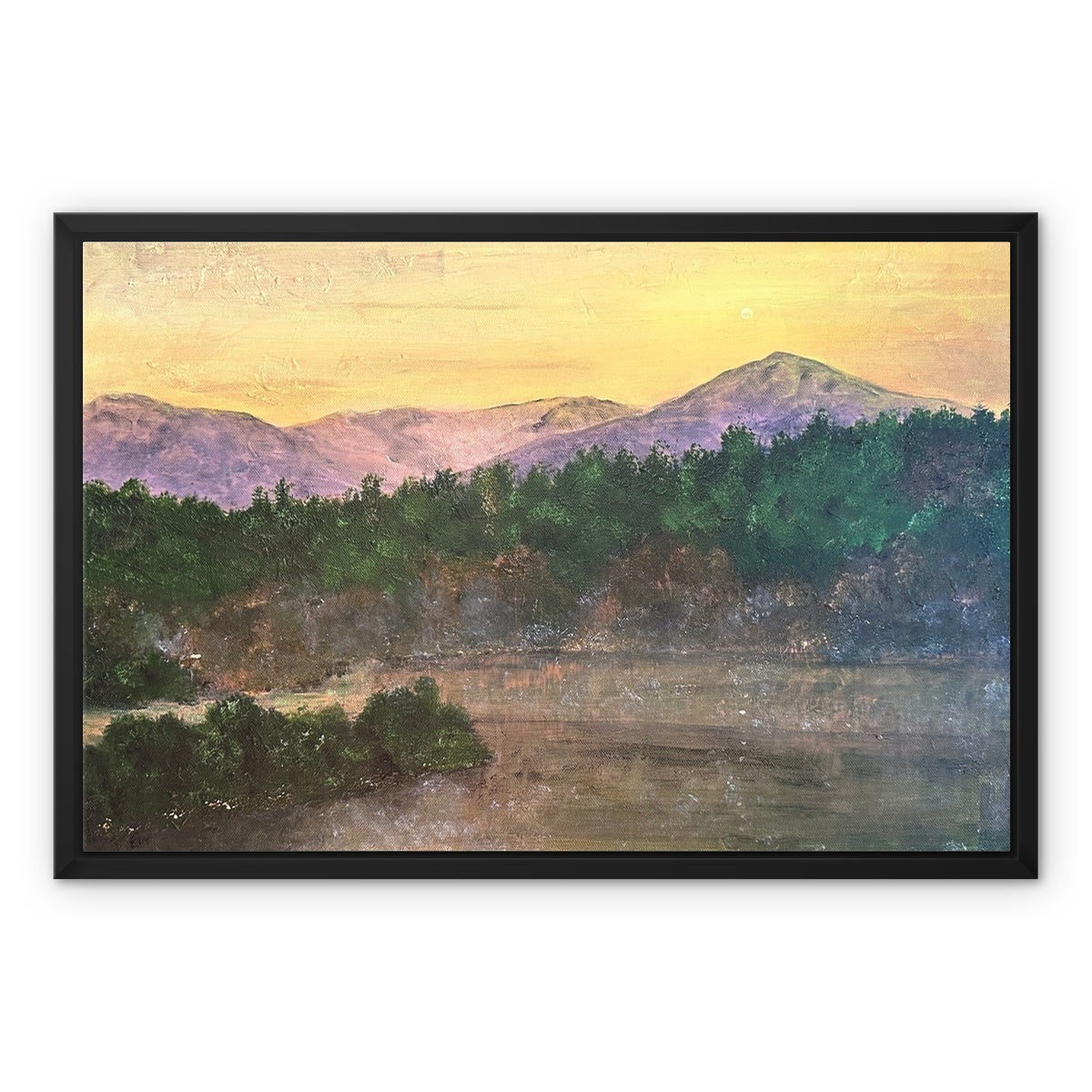 Ben Tee Invergarry Painting | Framed Canvas