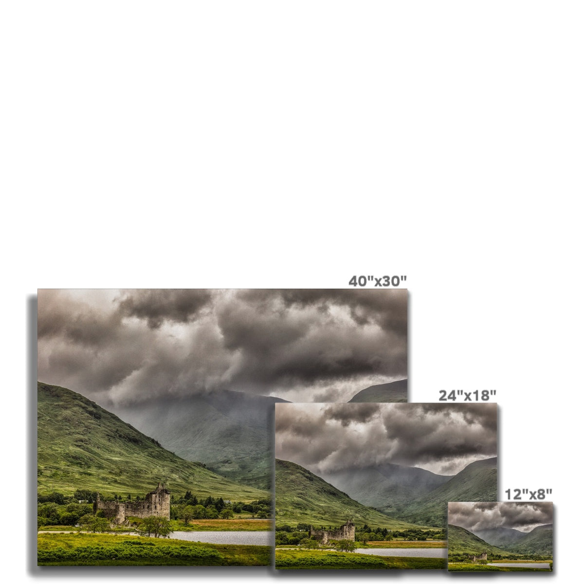 Kilchurn Castle Loch Awe Scottish Landscape Photography | Canvas