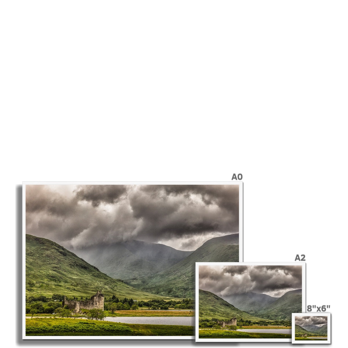 Kilchurn Castle Loch Awe Scottish Landscape Photography | Framed Print