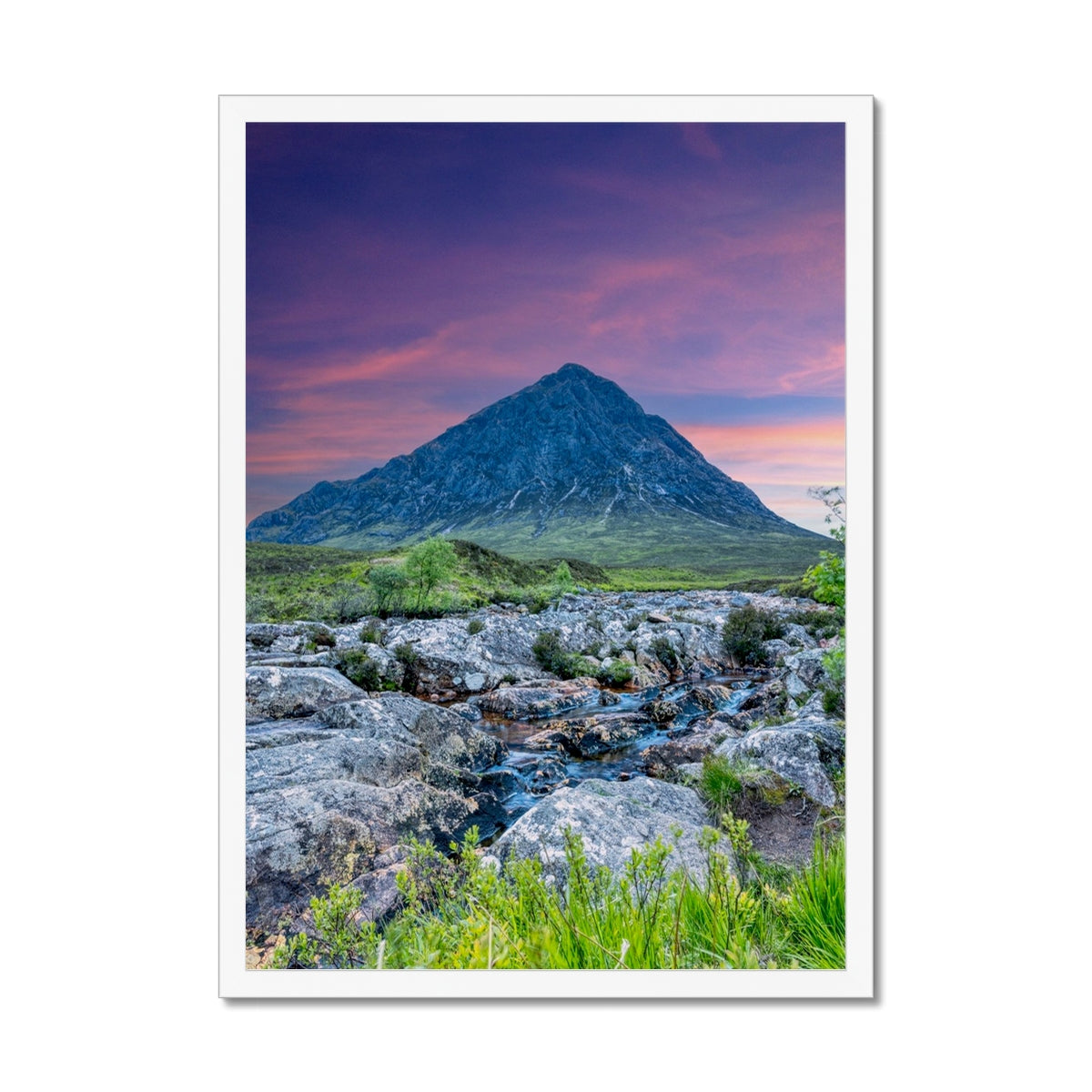 Buachaille Etive Mor Dawn Glencoe Scottish Landscape Photography | Framed Prints From Scotlands From Scotland