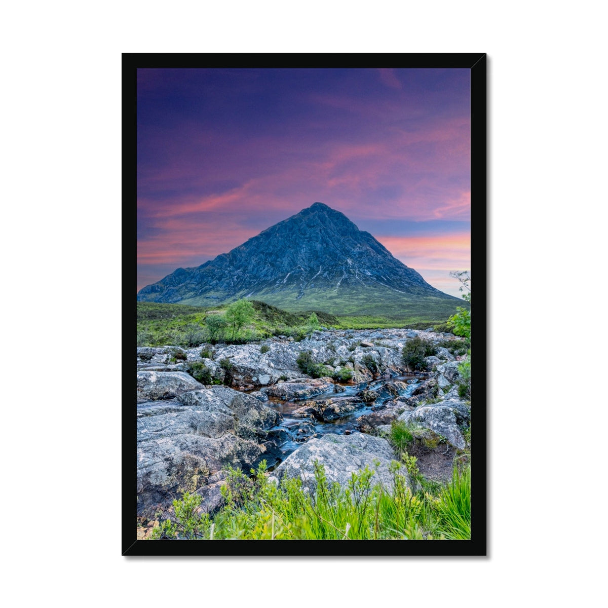 Buachaille Etive Mor Dawn Glencoe Scottish Landscape Photography | Framed Print