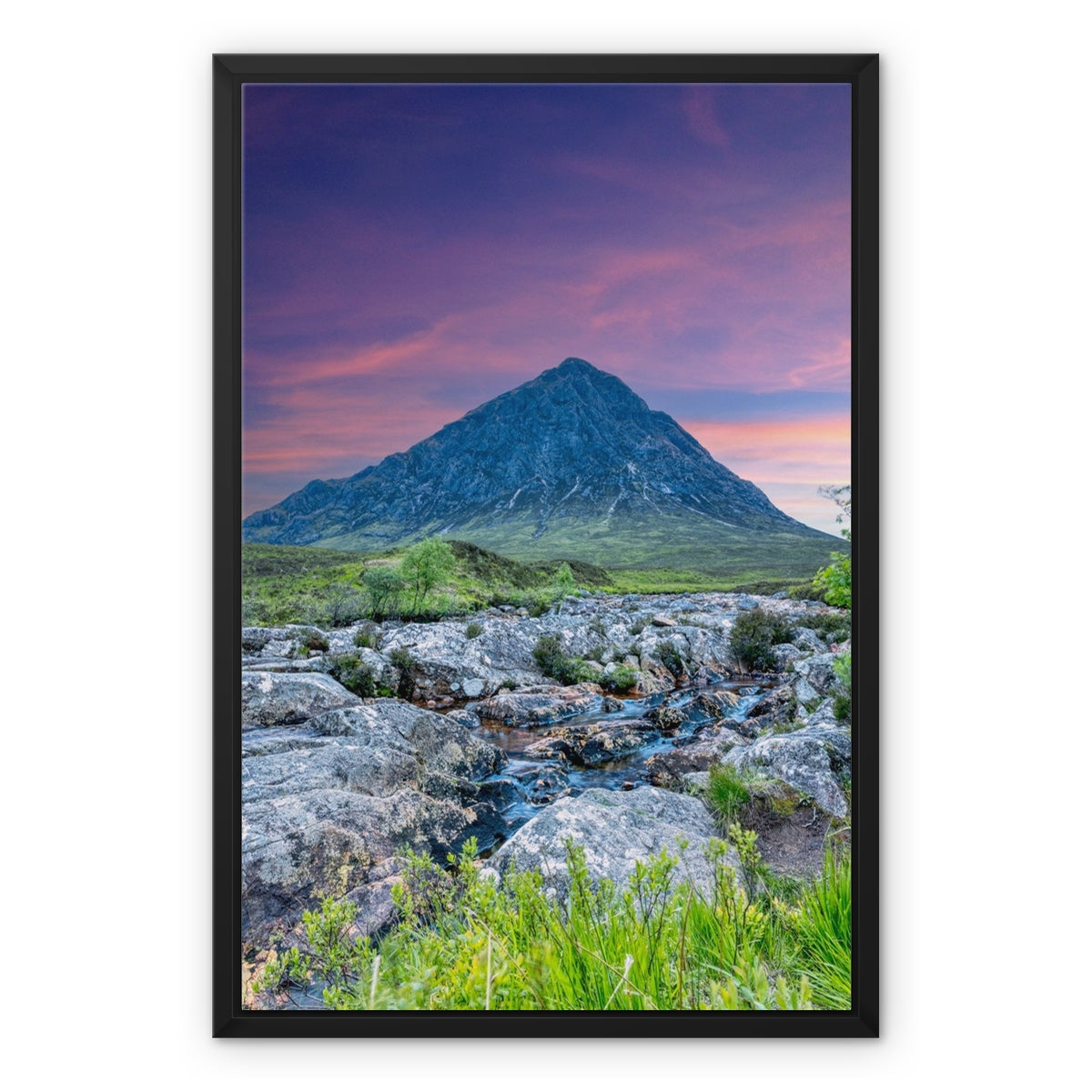 Buachaille Etive Mor Dawn Glencoe Scottish Landscape Photography | Framed Canvas Prints From Scotland