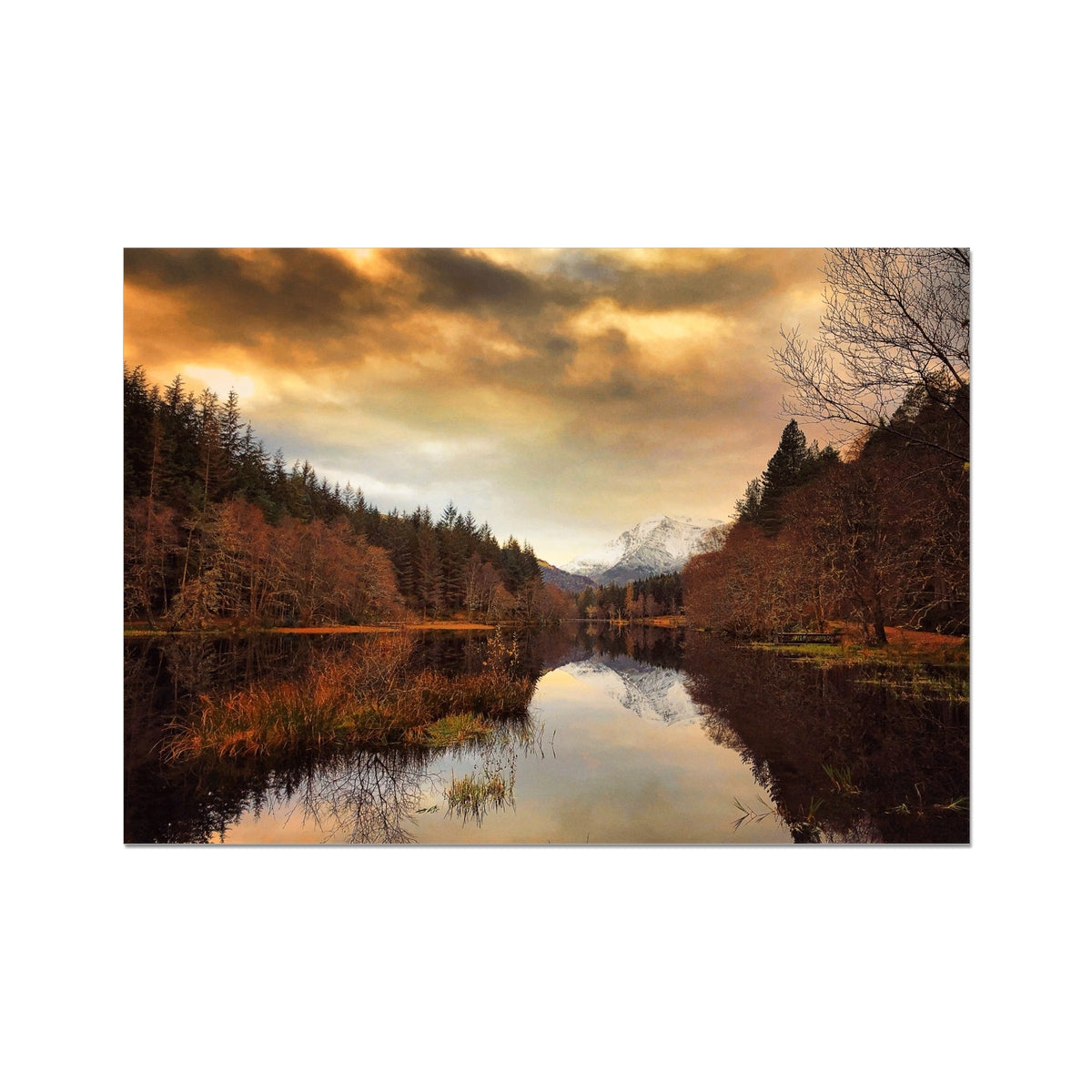 Glencoe Lochan Dusk Scottish Landscape Photography | Fine Art Prints From Scotland