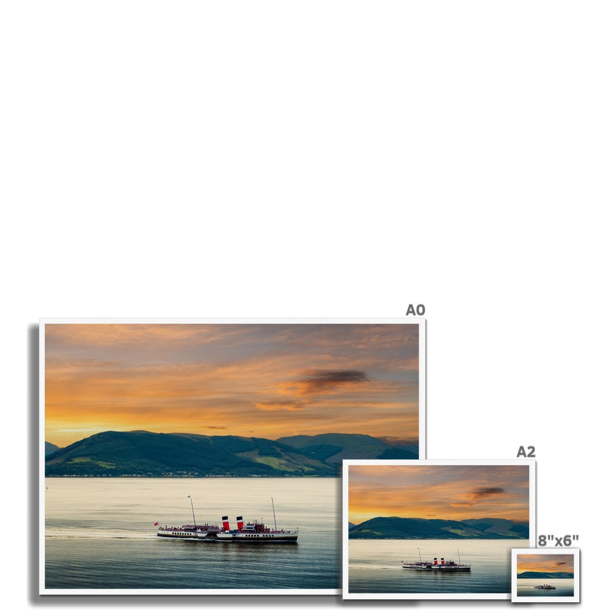 The Waverley Scottish Landscape Photography | Framed Print