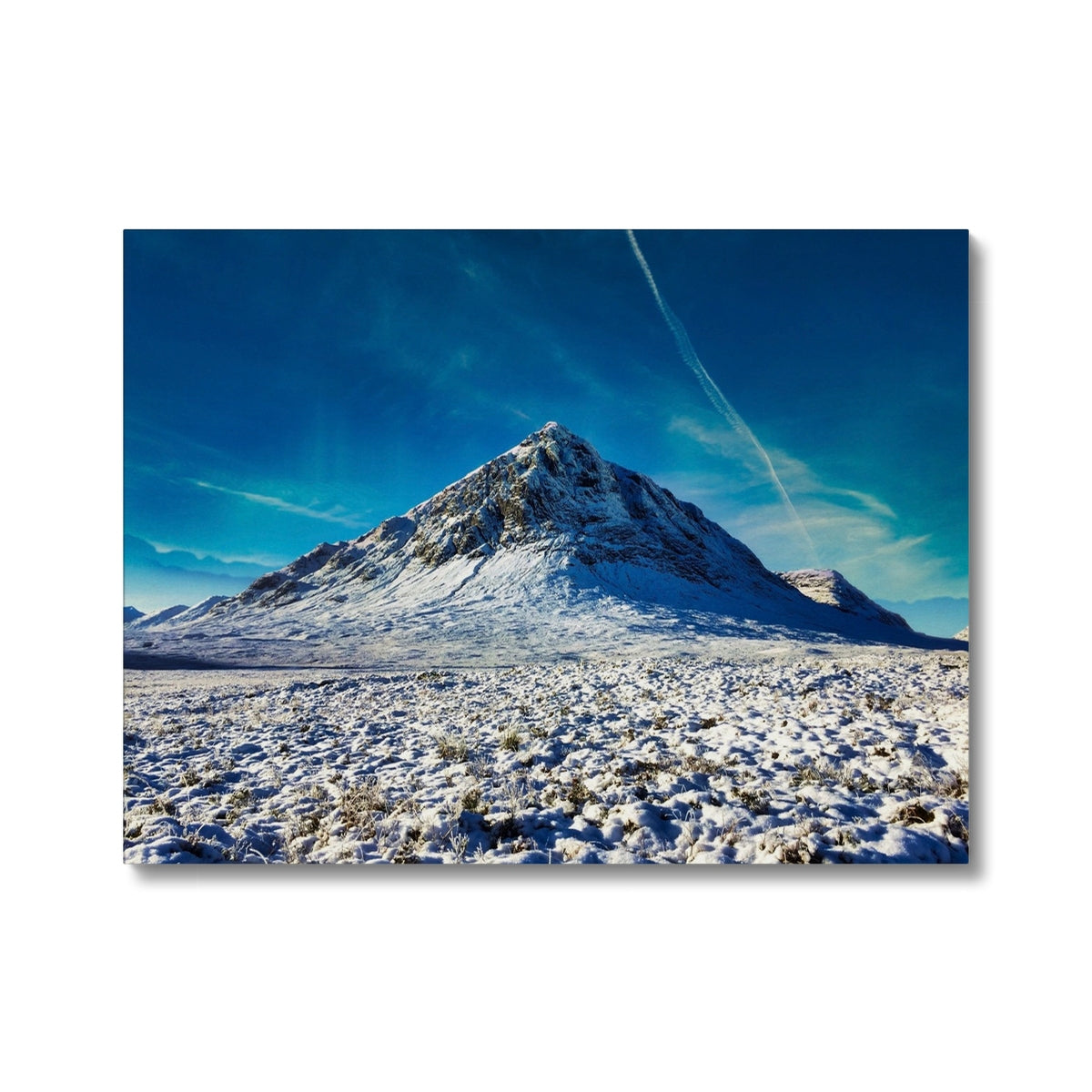 Buachaille Etive Mor Snow Glencoe Scottish Landscape Photography | Canvas Prints From Scotland