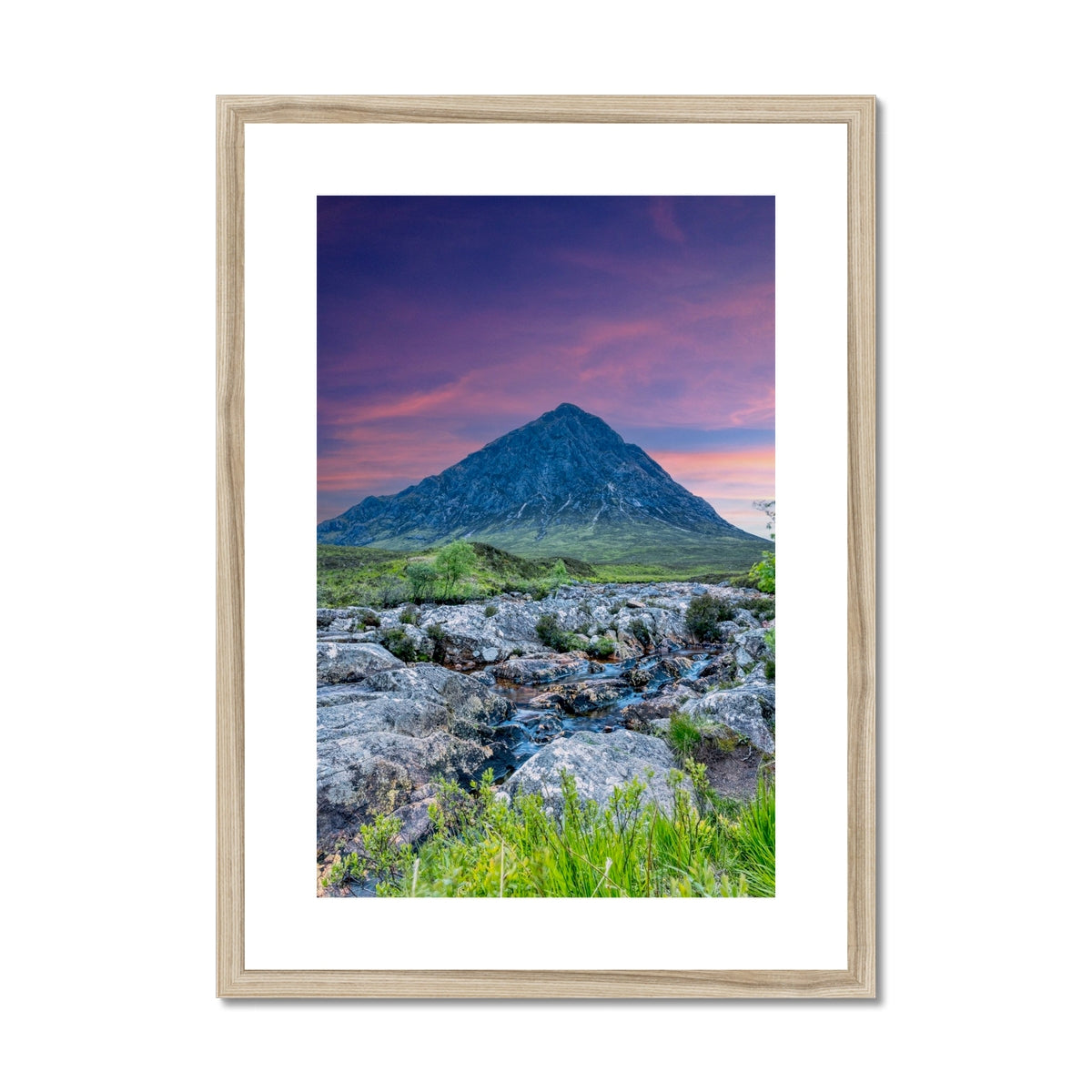 Buachaille Etive Mor Dawn Glencoe Scottish Landscape Photography | Framed & Mounted Print