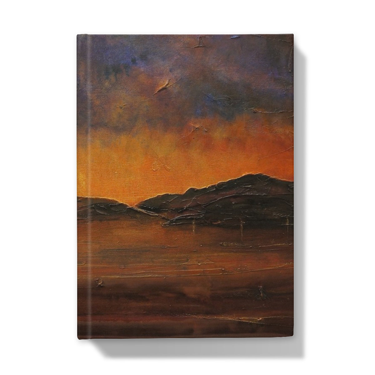 A Brooding Clyde Dusk Art Gifts Hardback Journal