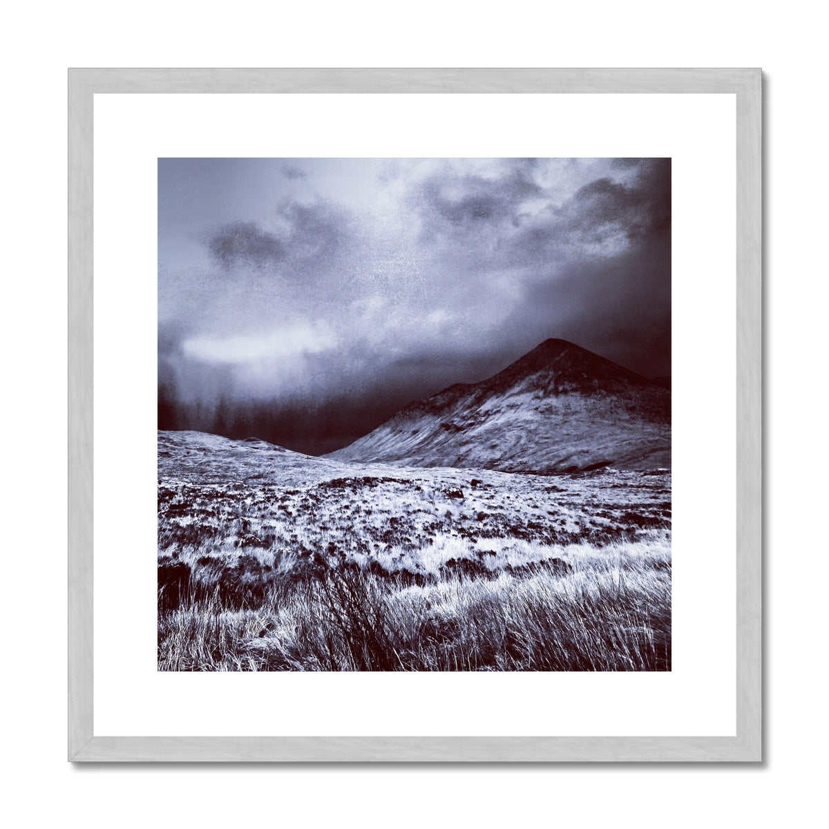 A Brooding Glen Varagil Antique Framed & Mounted Print