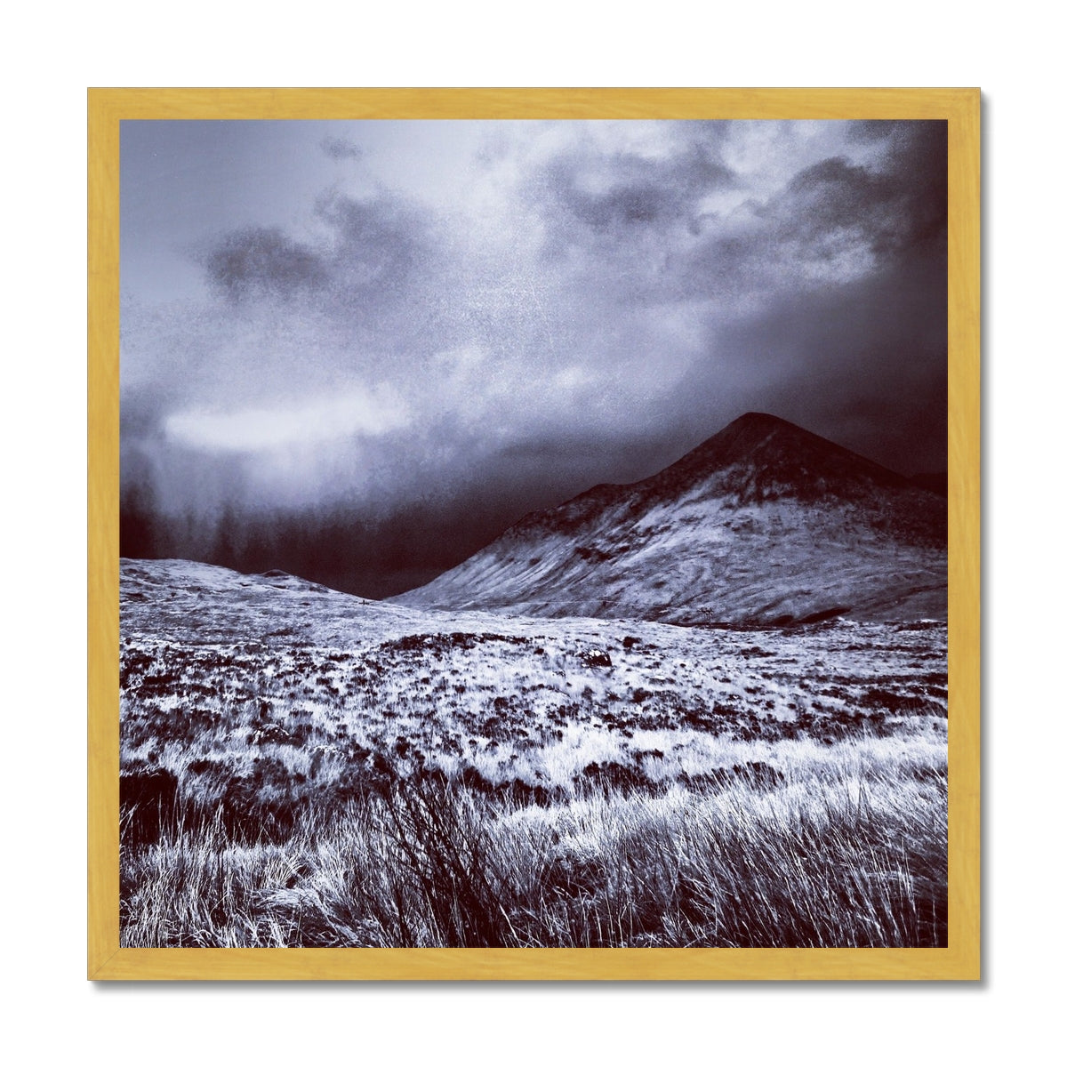 A Brooding Glen Varagil Antique Framed Print
