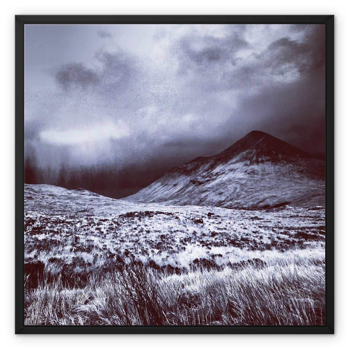 A Brooding Glen Varagil Framed Canvas