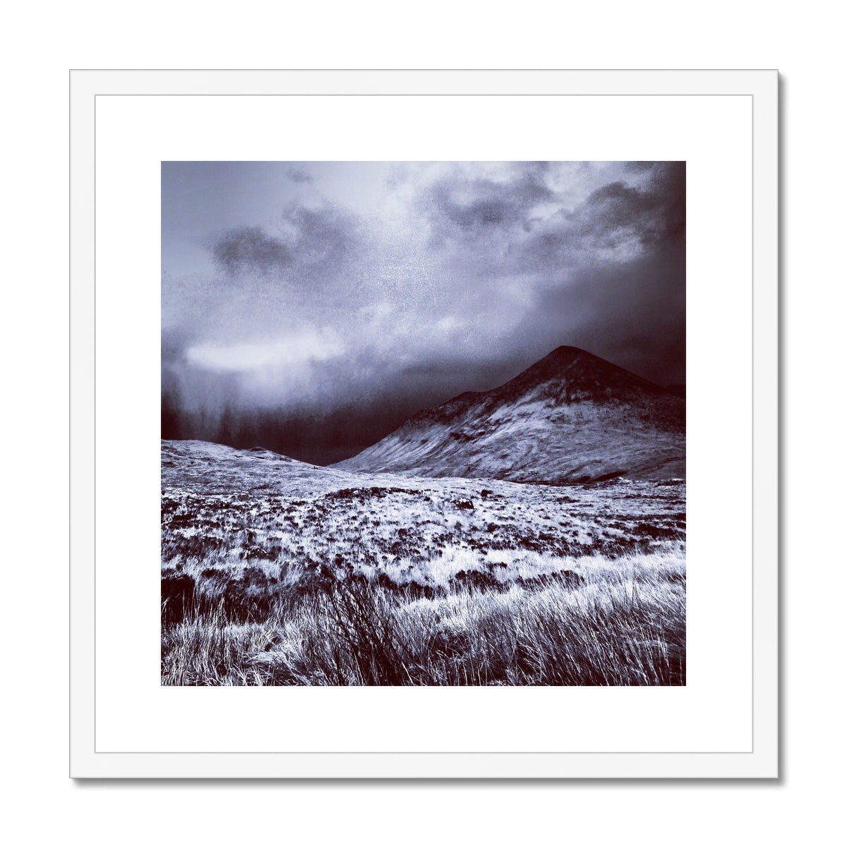 A Brooding Glen Varagil Framed & Mounted Print