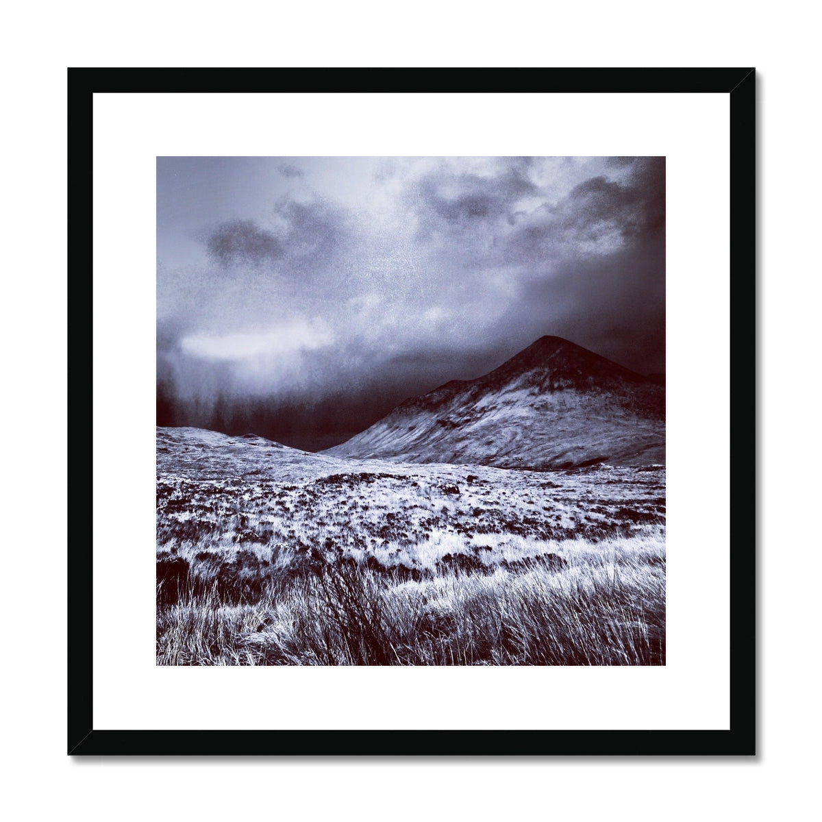 A Brooding Glen Varagil Framed & Mounted Print