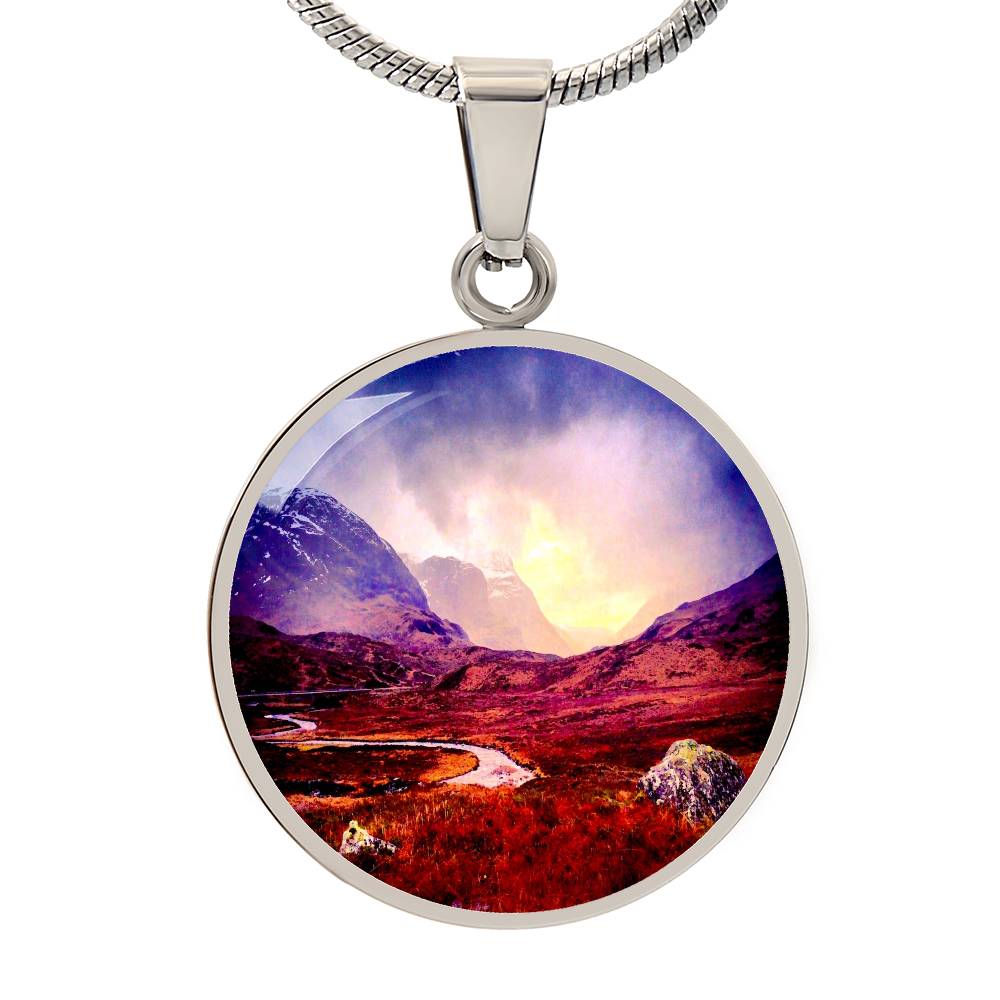 A Brooding Glencoe | Scottish Art Jewellery | Luxury Necklace