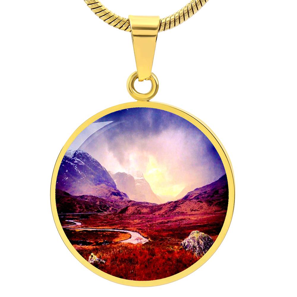 A Brooding Glencoe | Scottish Art Jewellery | Luxury Necklace