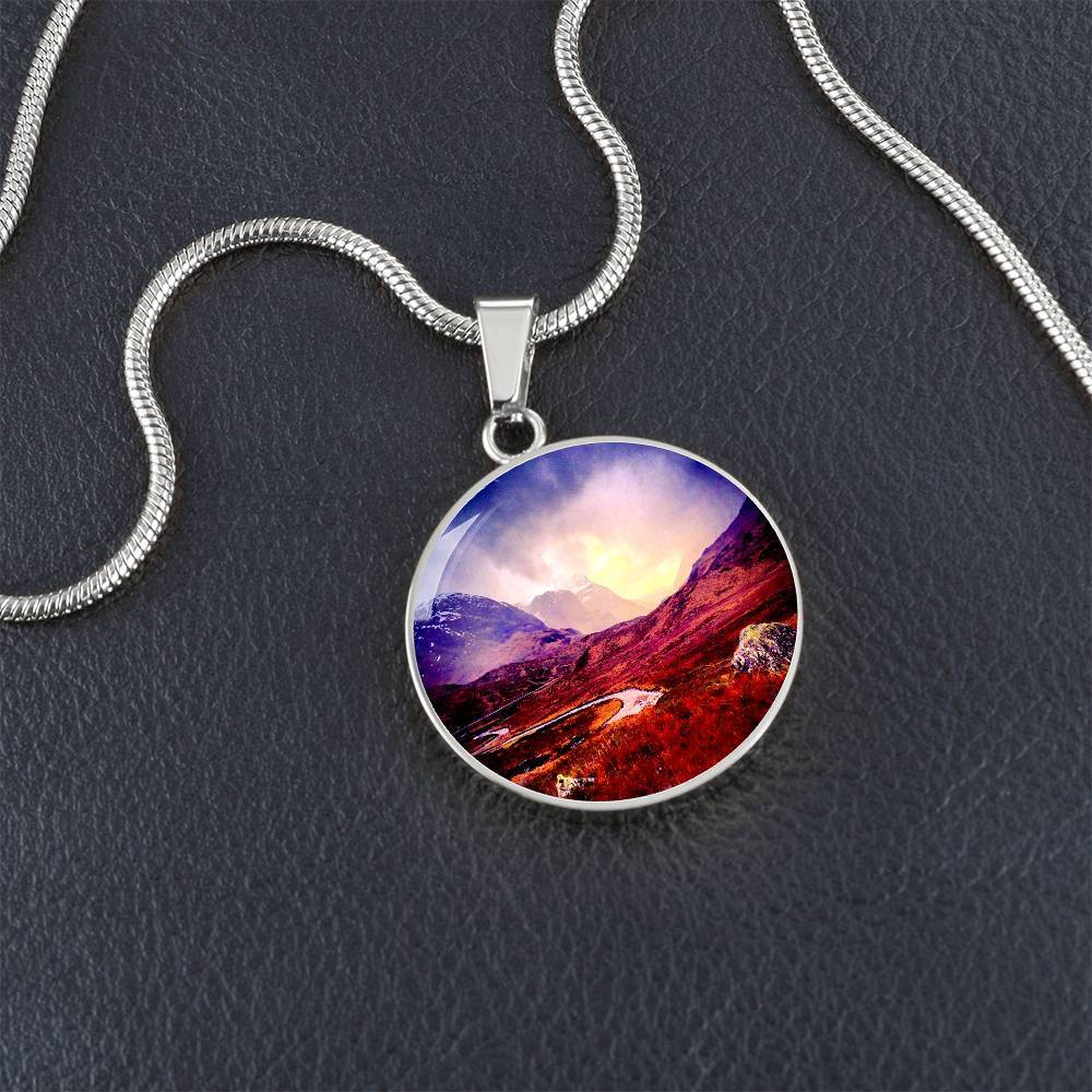 A Brooding Glencoe | Scottish Art Jewelry | Luxury Designer Necklace