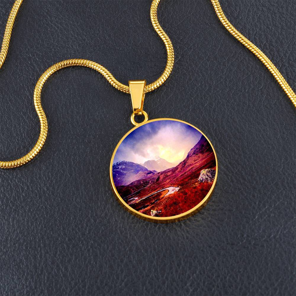 A Brooding Glencoe | Scottish Art Jewelry | Luxury Designer Necklace