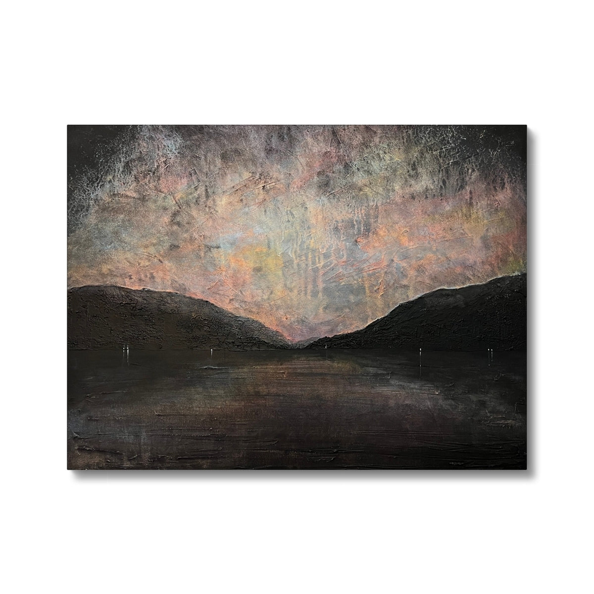 A Brooding Loch Lomond Painting | Canvas Prints From Scotland