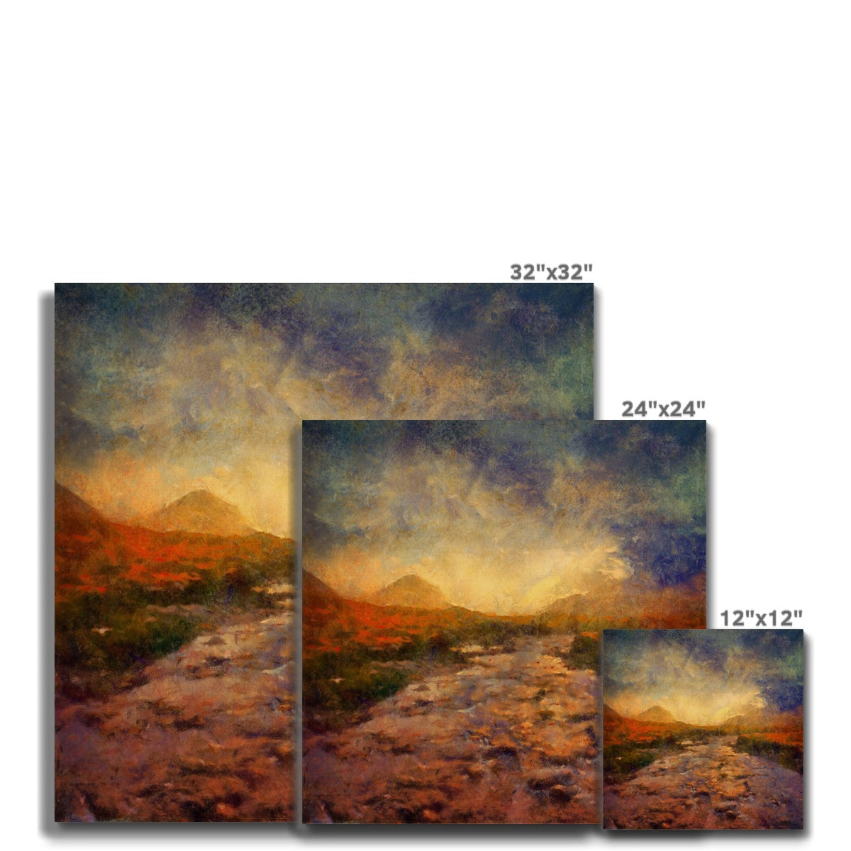 A Brooding Sligachan Canvas