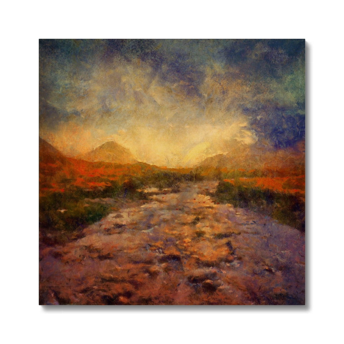 A Brooding Sligachan Canvas