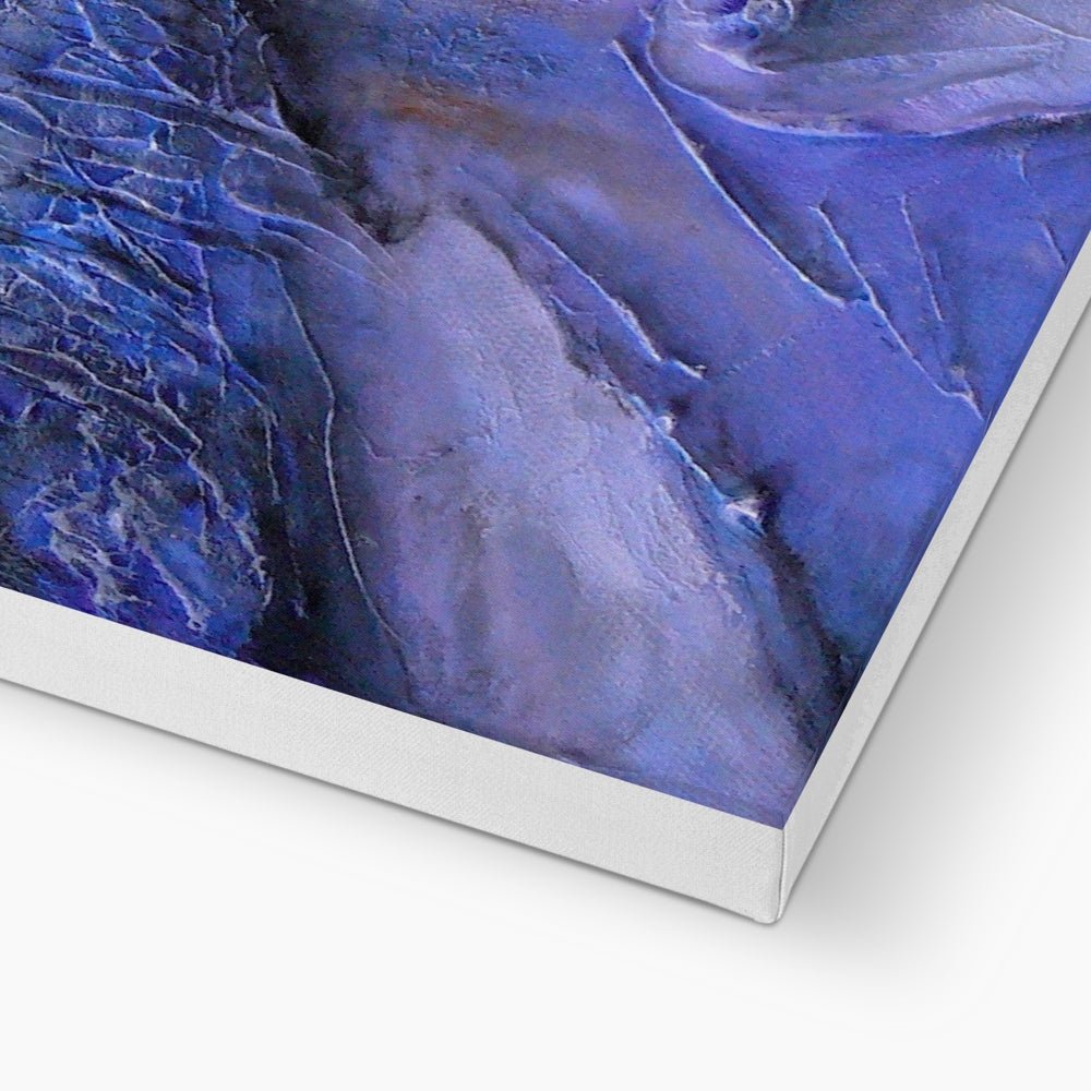 A Frozen River Kelvin Painting | Canvas From Scotland