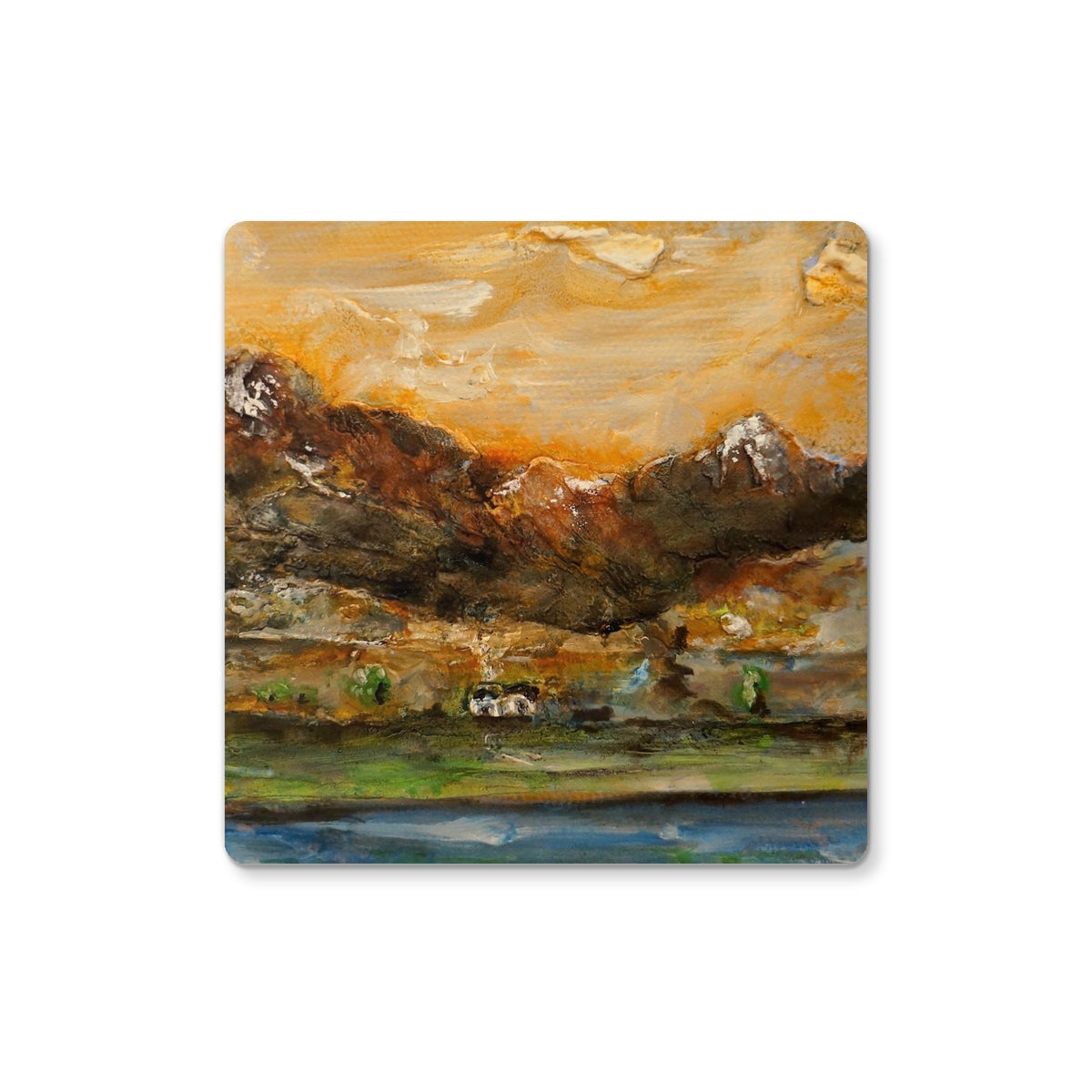 A Glencoe Cottage Art Gifts Coaster