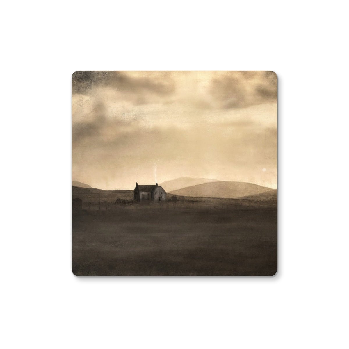 A Moonlit Croft Art Gifts Coaster