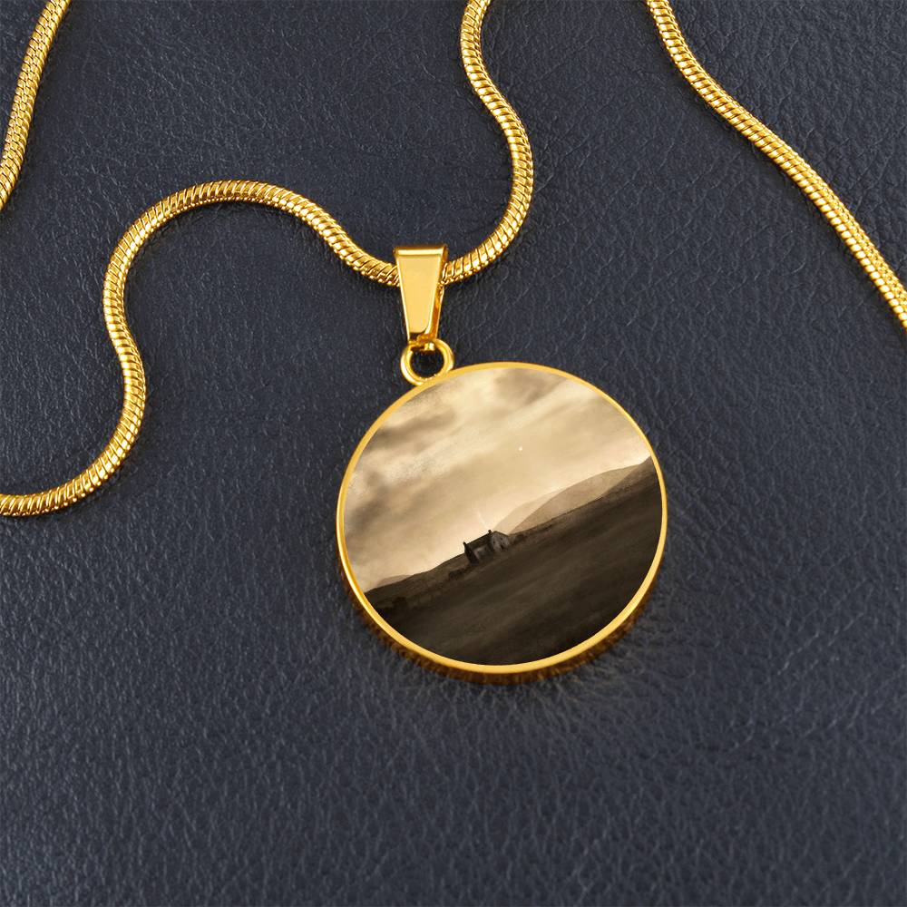 A Moonlit Croft | Scottish Art Jewellery | Luxury Necklace