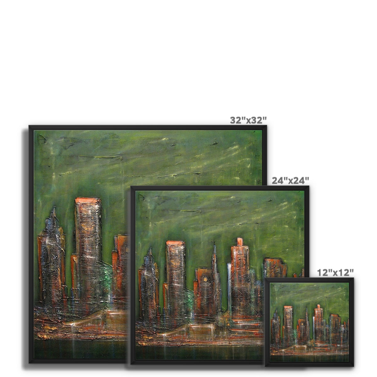 A Neon New York Painting | Framed Canvas Prints From Scotland