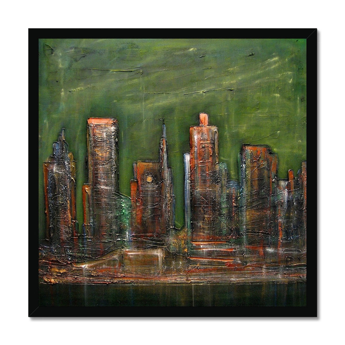 A Neon New York Painting | Framed Prints From Scotland