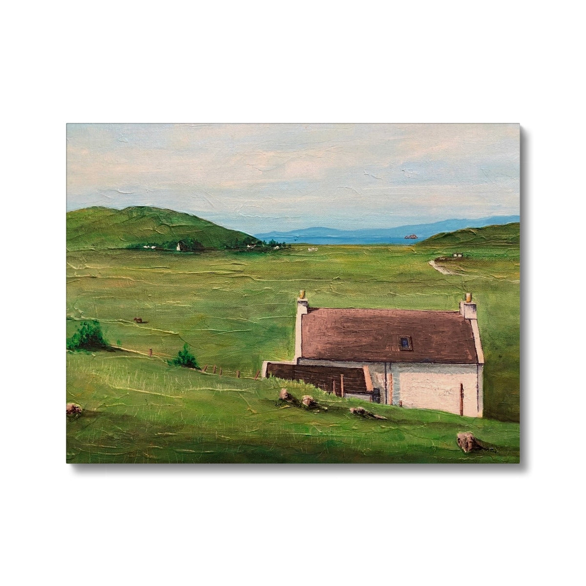A Skye Cottage Canvas
