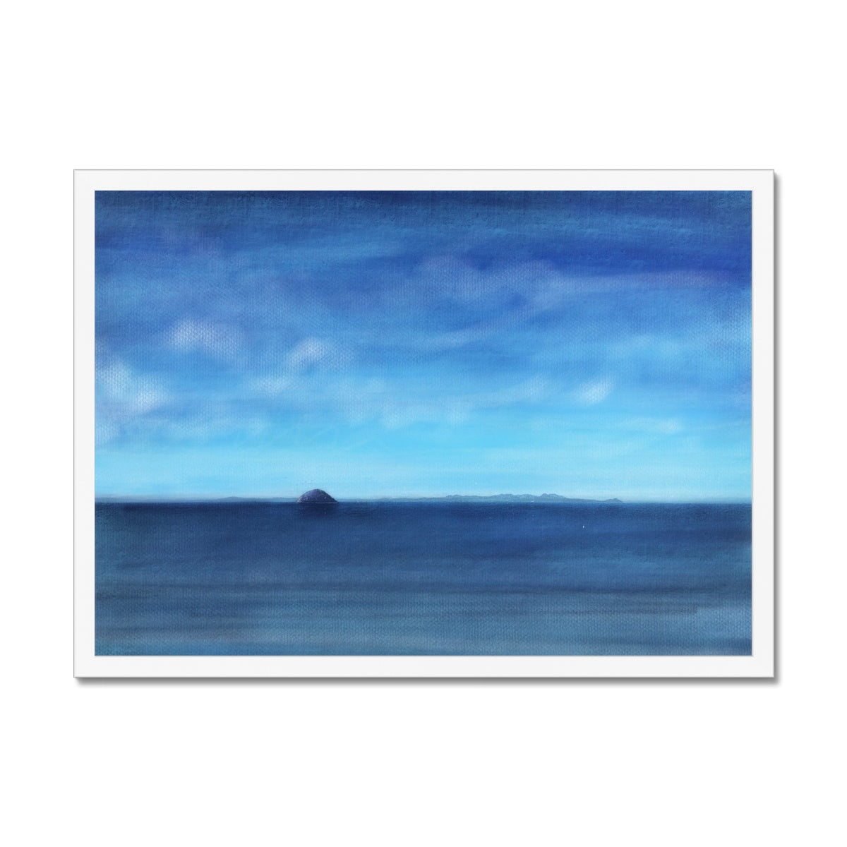 Ailsa Craig & Arran Painting | Framed Prints From Scotland