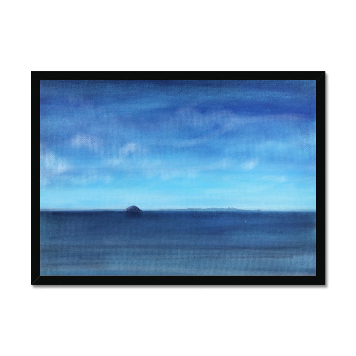 Ailsa Craig & Arran Painting | Framed Prints From Scotland