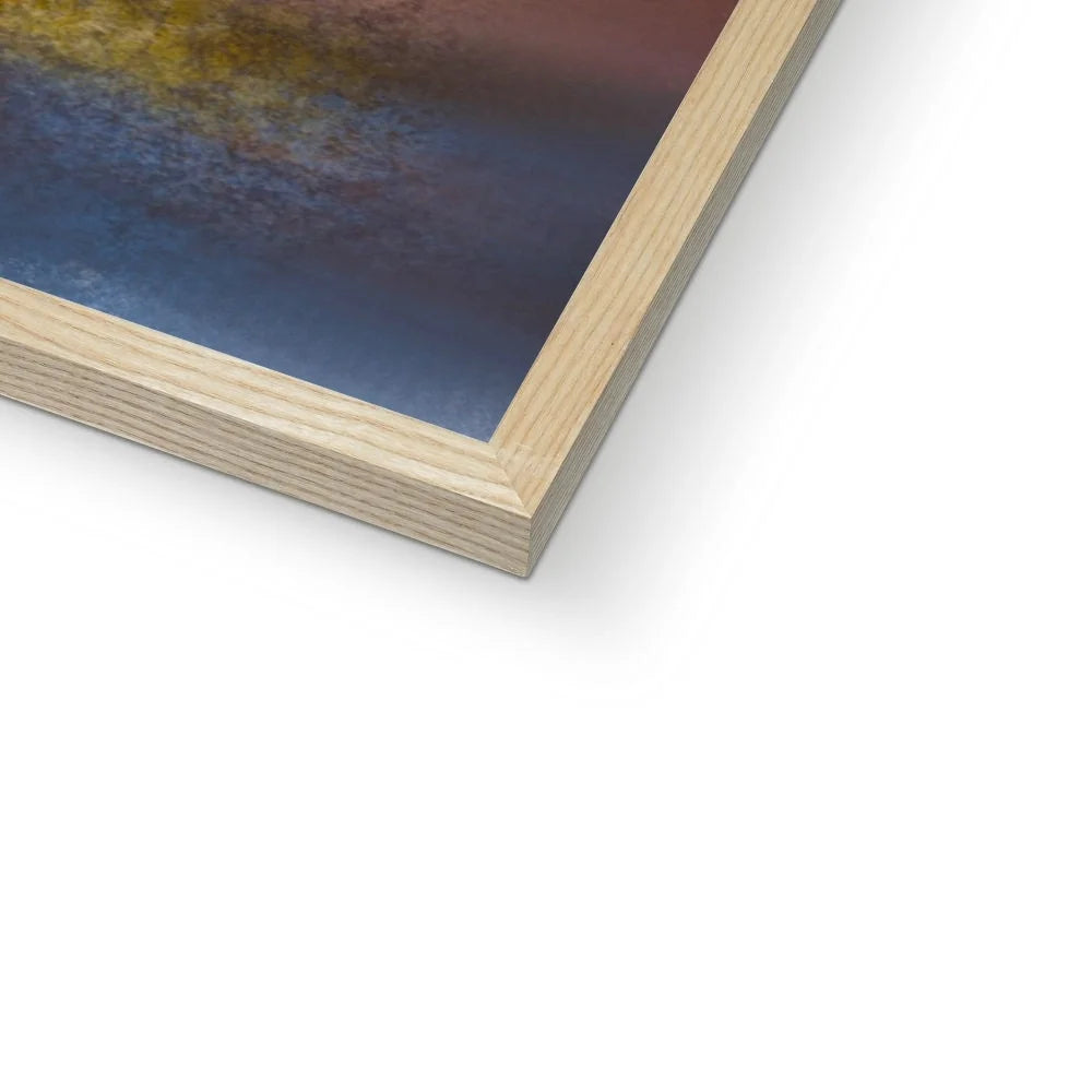 Ailsa Craig Dusk Framed Print - Arran Art Gallery Scotland Worldwide Shipping Paintings | Prints | Gifts from by Scottish Artist Hunter